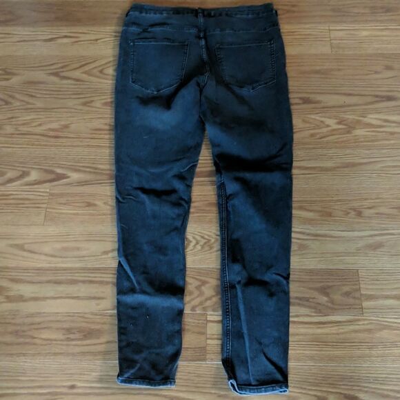 Divided black stretch skinny jeans Sz 14 - Picture 5 of 6